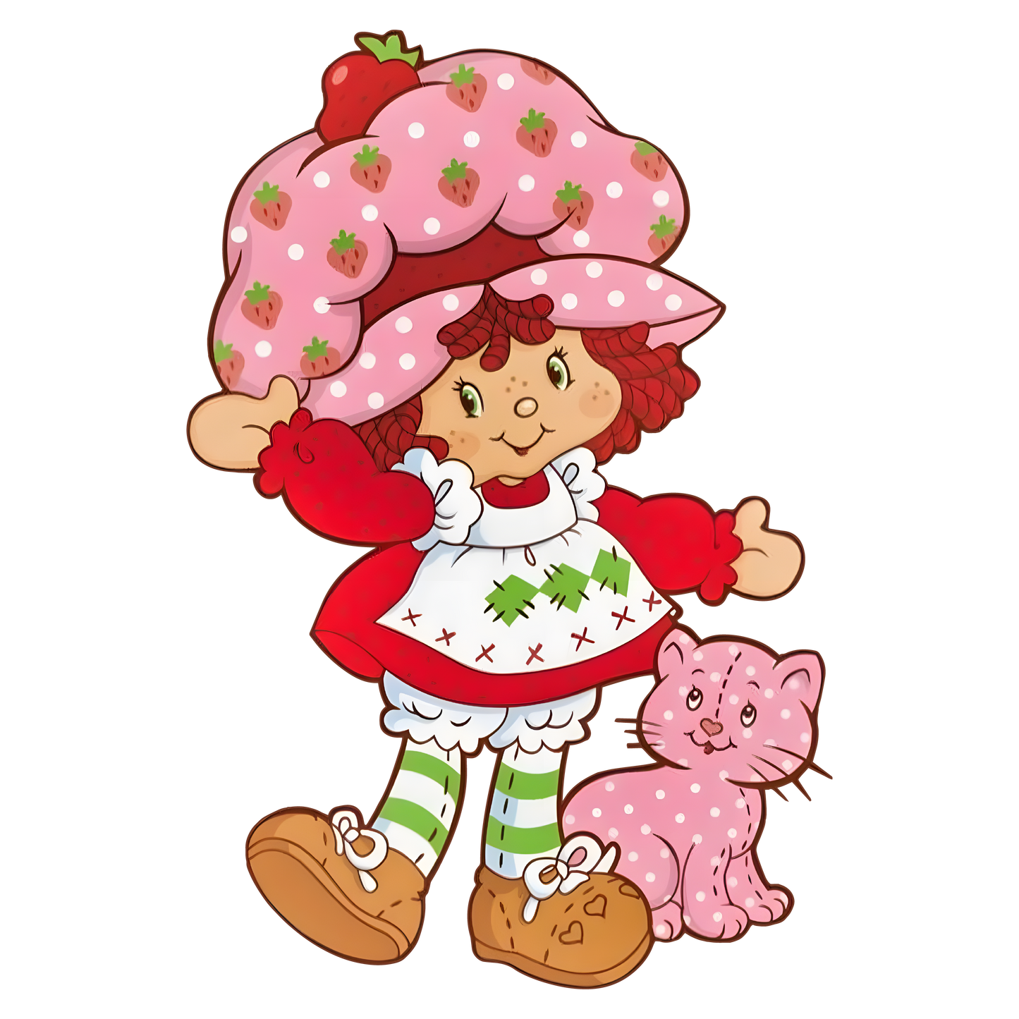 Strawberry shortcake dtf transfer