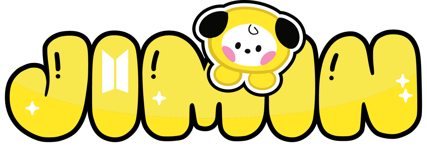 Jimin bts dtf transfer