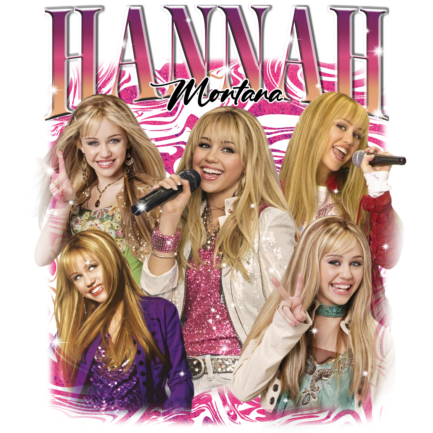 Hannah Montana Dtf transfer