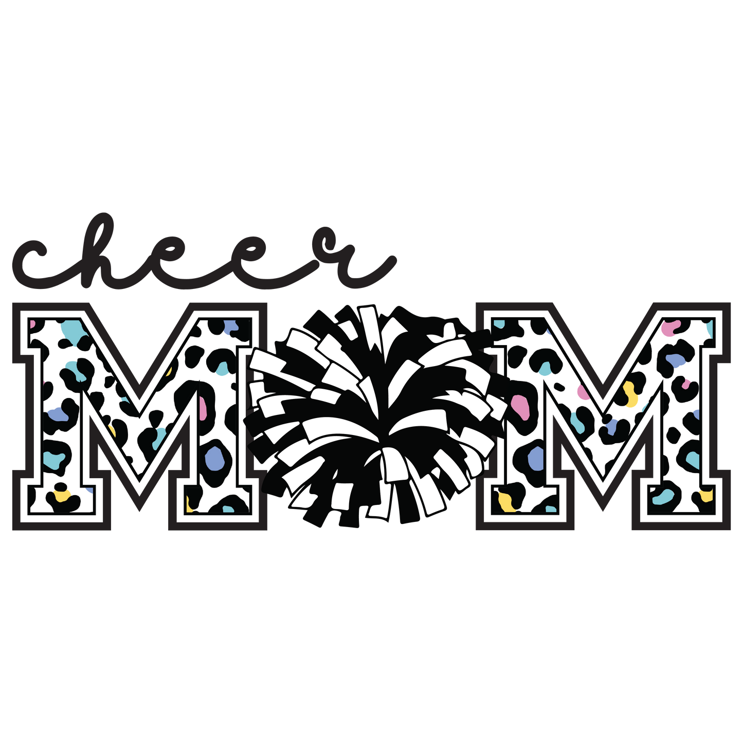 Cheer mom dtf transfer