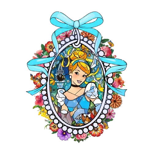 Cinderella DECAL (4IN)