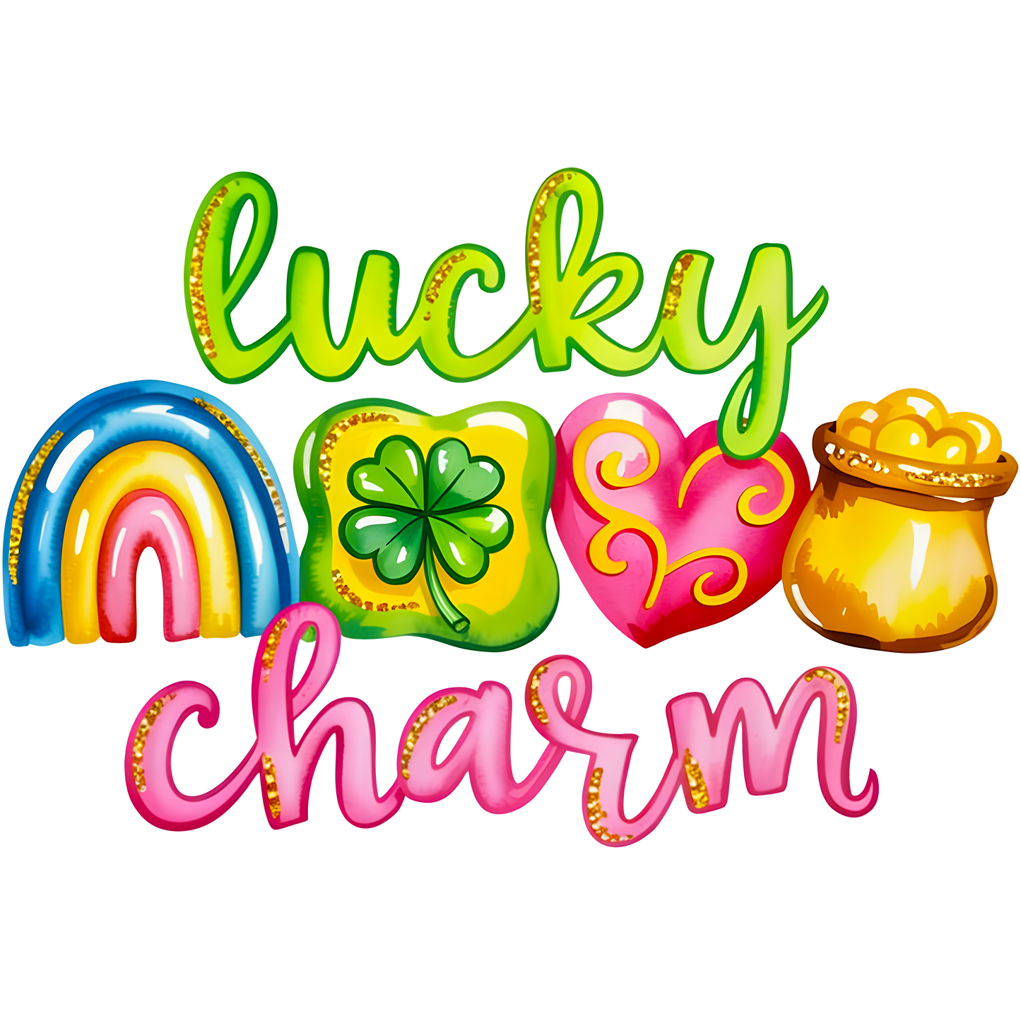 DTF TRANSFER LUCKY CHARM