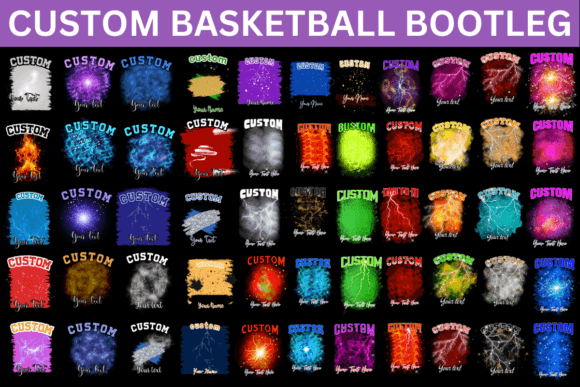 CUSTOM DTF TRANSFER Basketball & Mascot DTF transfer