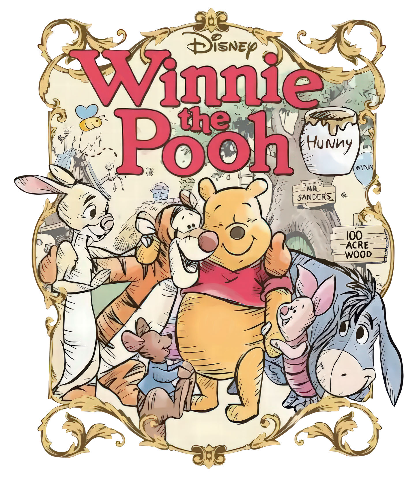 Winnie dtf transfer