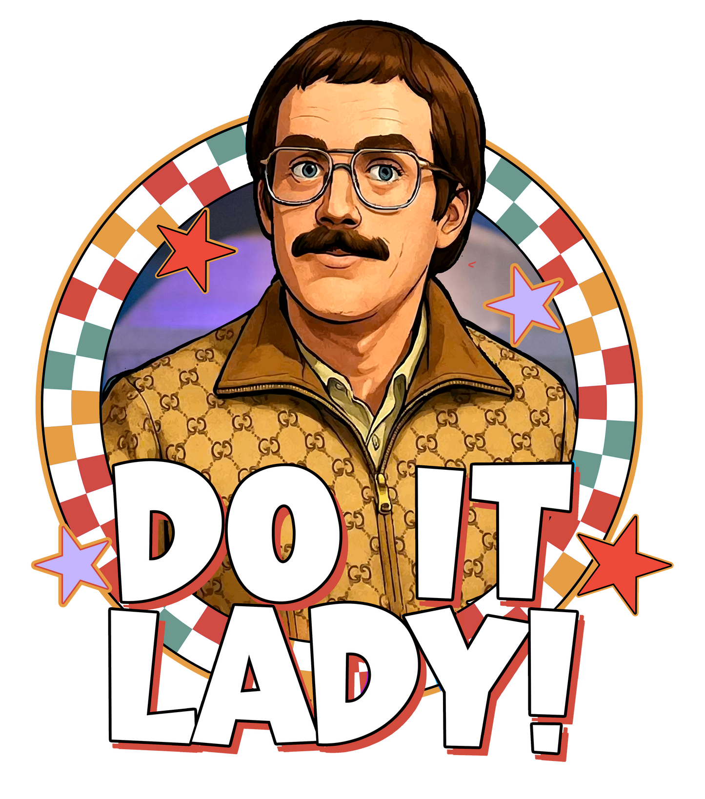 Do it lady Color comic