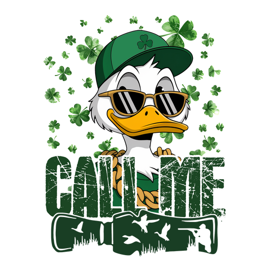 Call me duck Dtf transfer