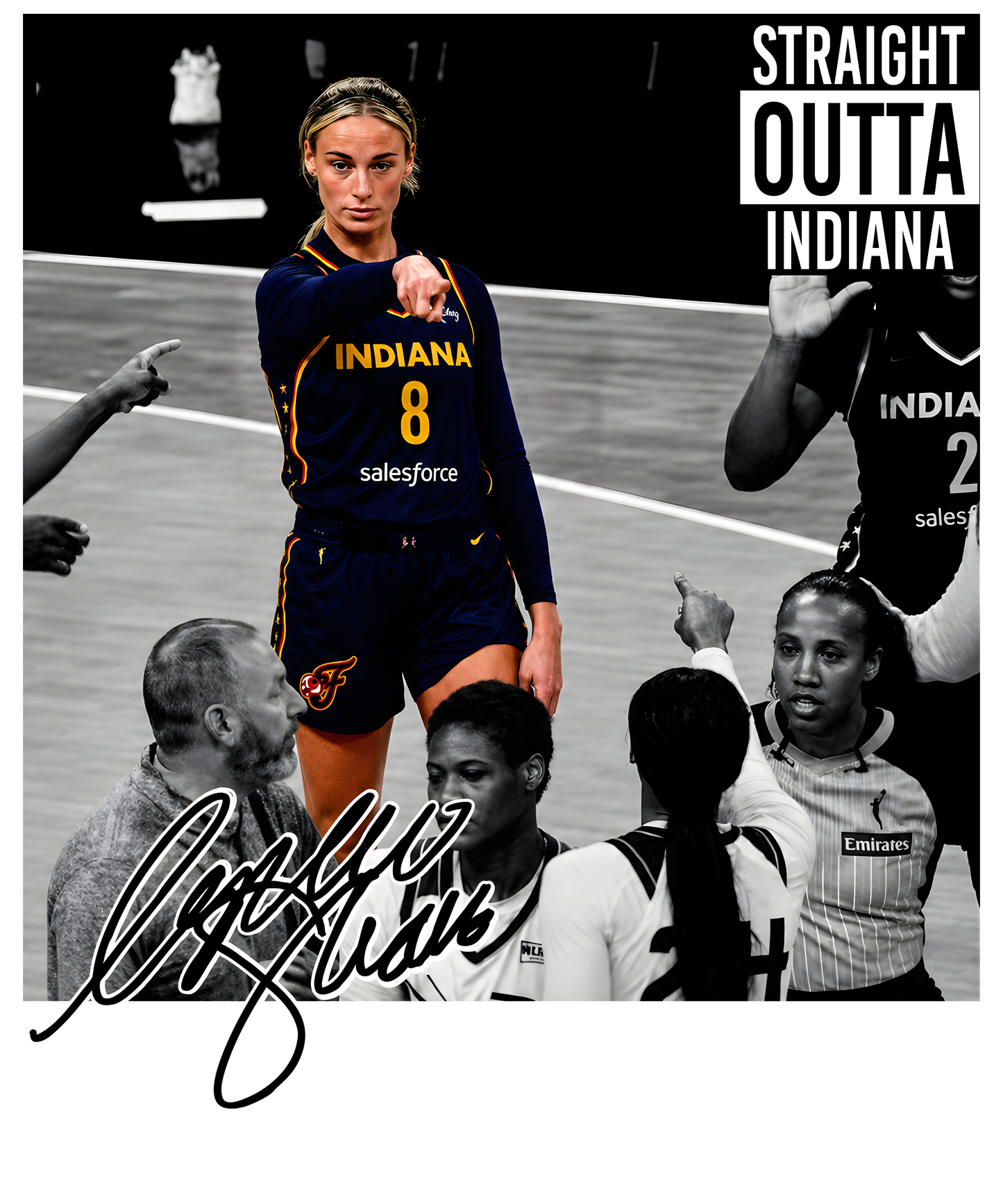 Sophie straight outta INDIANA dtf transfer