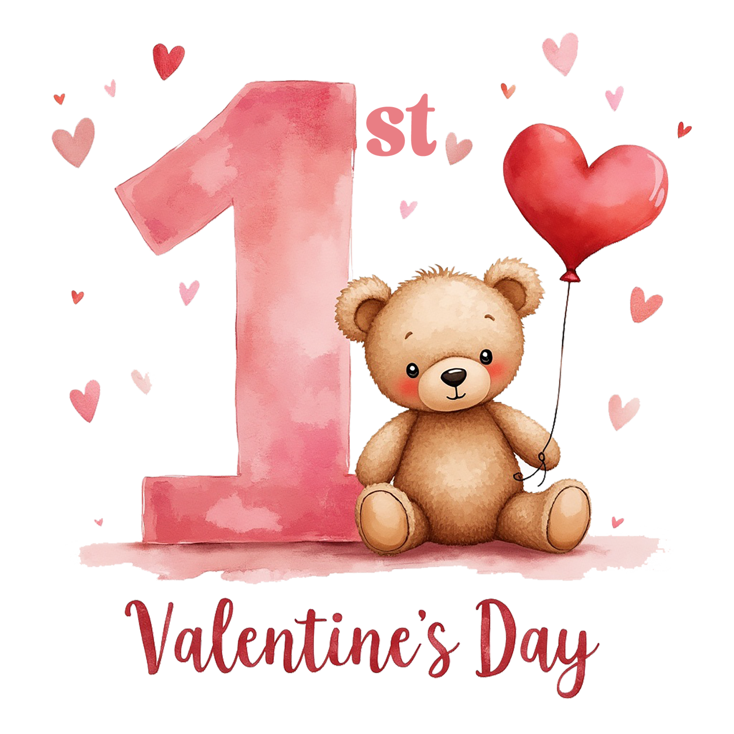 1st Valentines dtf transfer