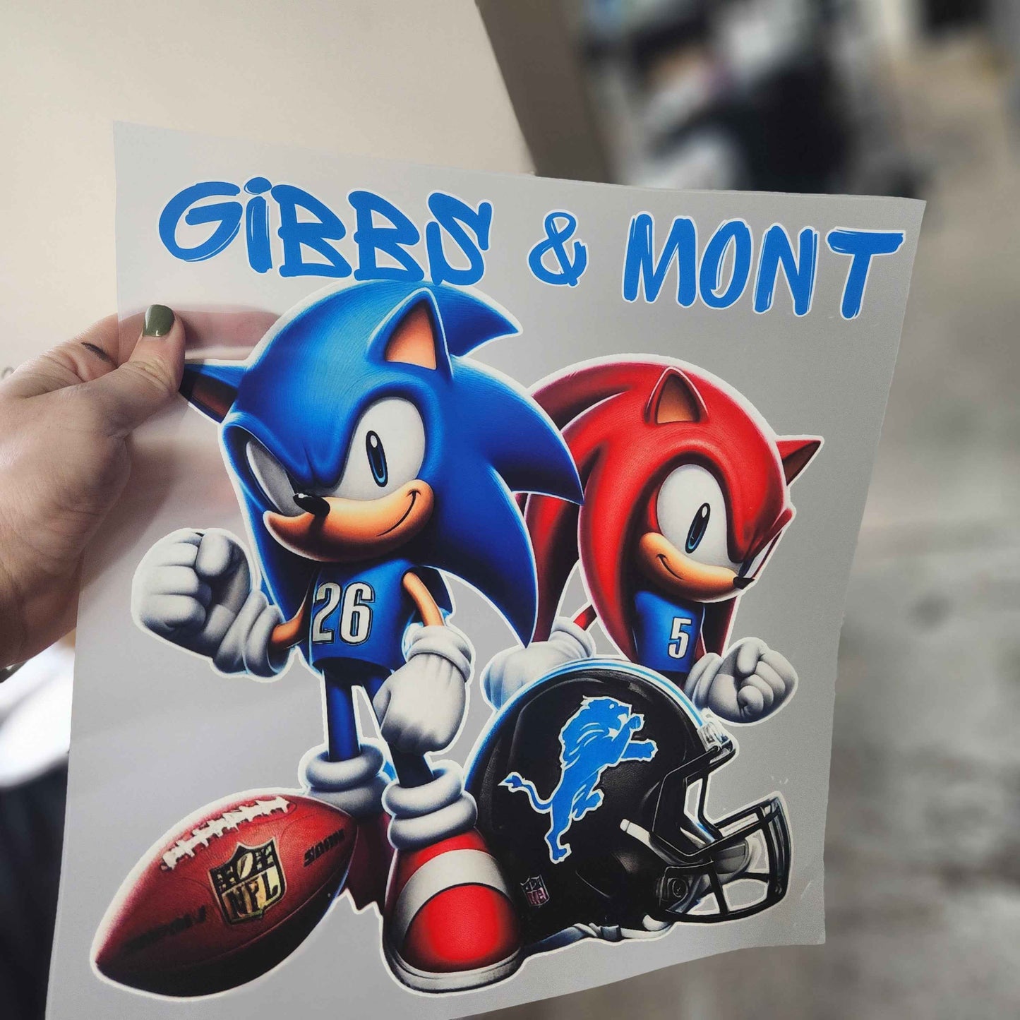 Gibbs & Mott Lions dtf transfers