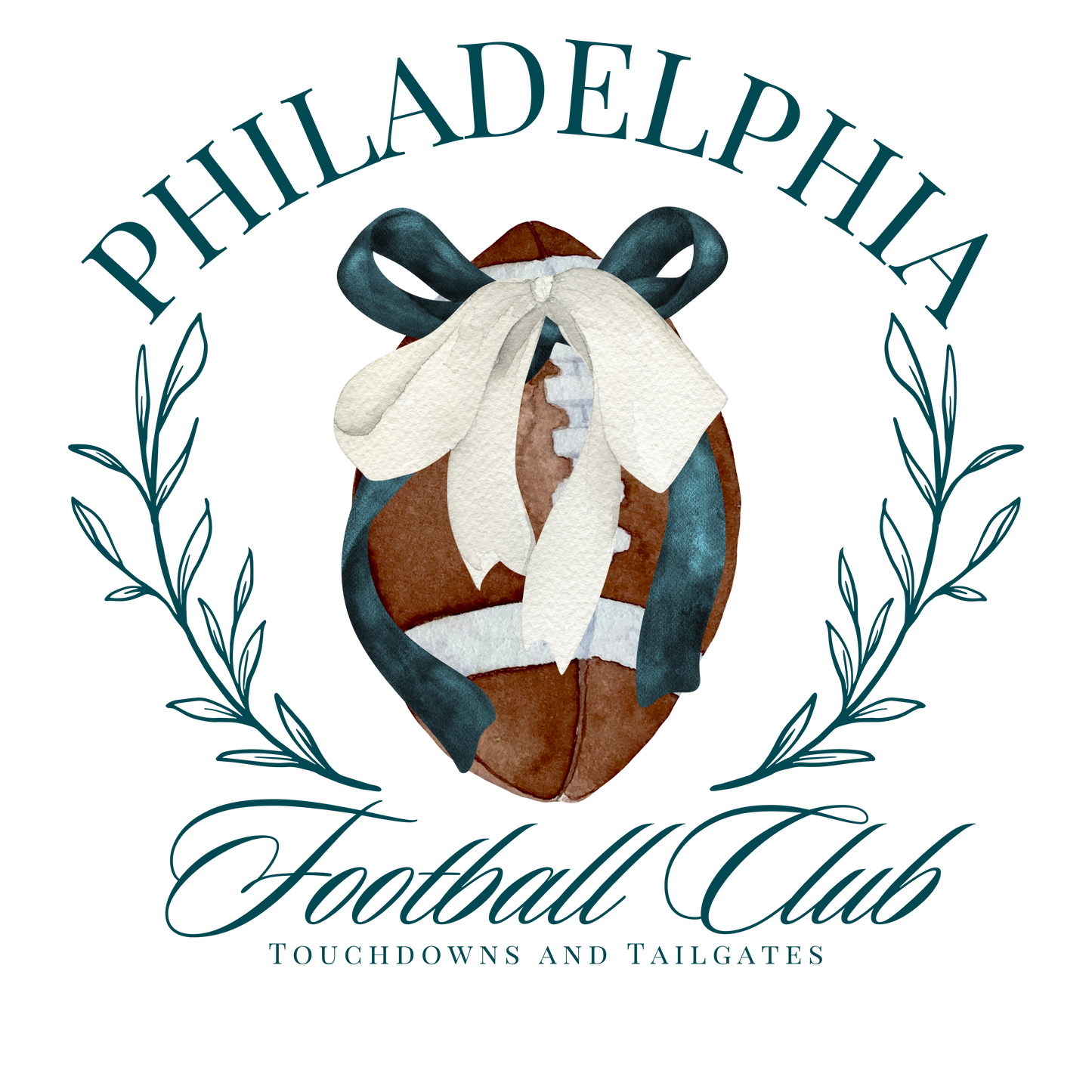 Eagles Coquette DTF transfer