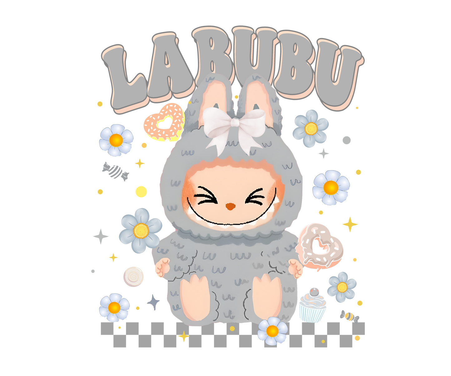 GRAY LABUBU