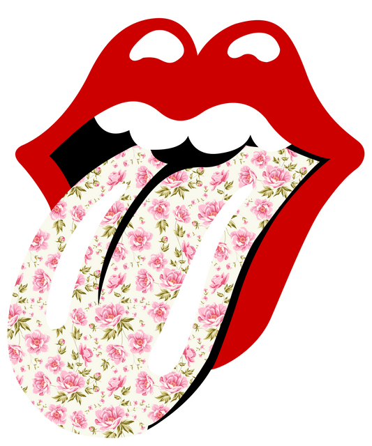 Floral tongue 👅