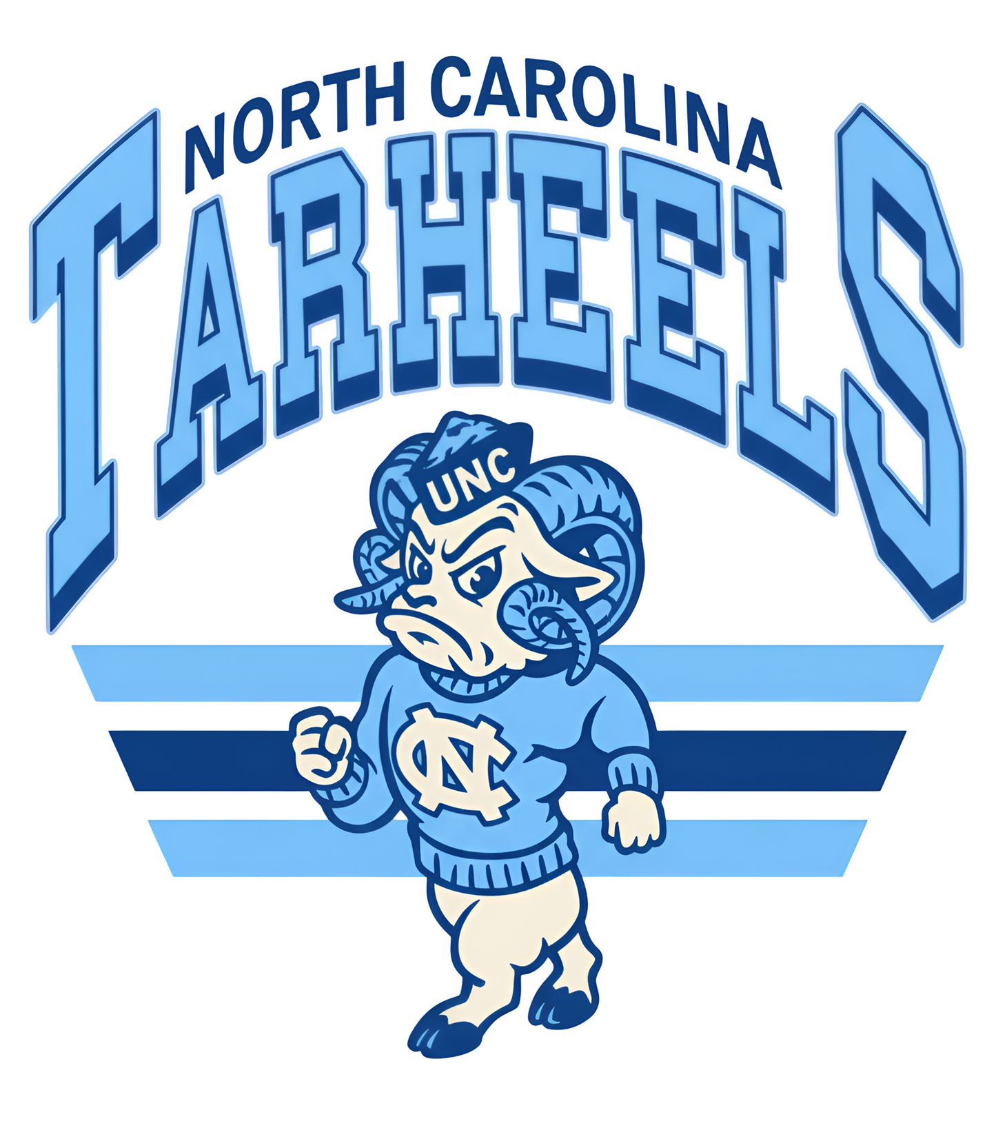 NC TARHEELS DTF TRANSFER