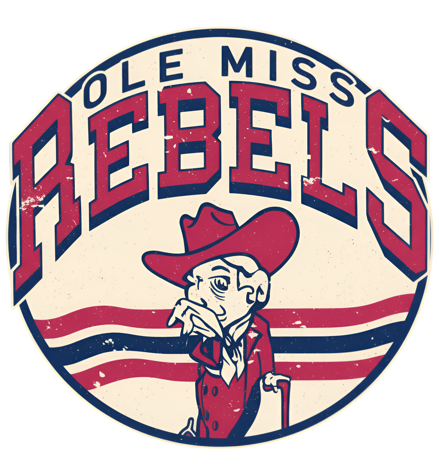 OLE MISS REBELS DTF TRANSFER