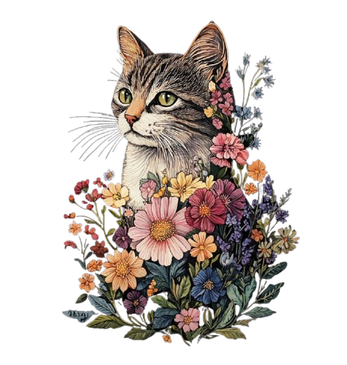 Vintage cat