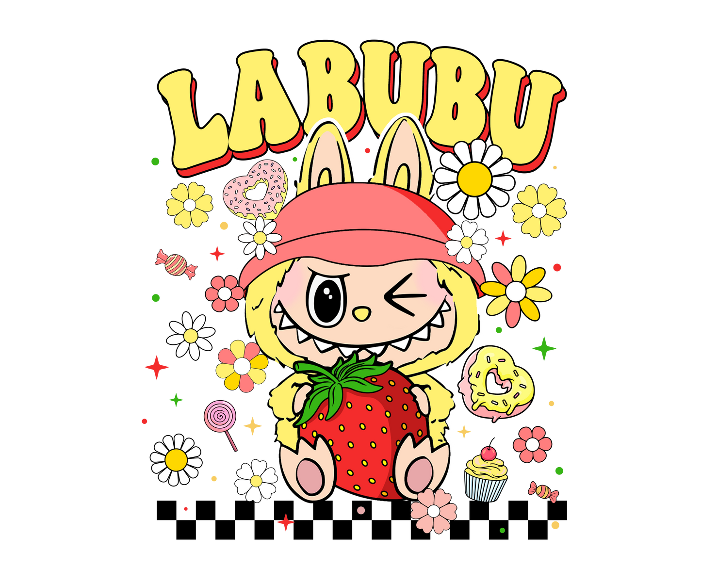 Strawberry Labubu