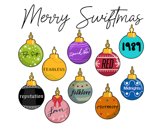 balls swiftmas DTF Transfer