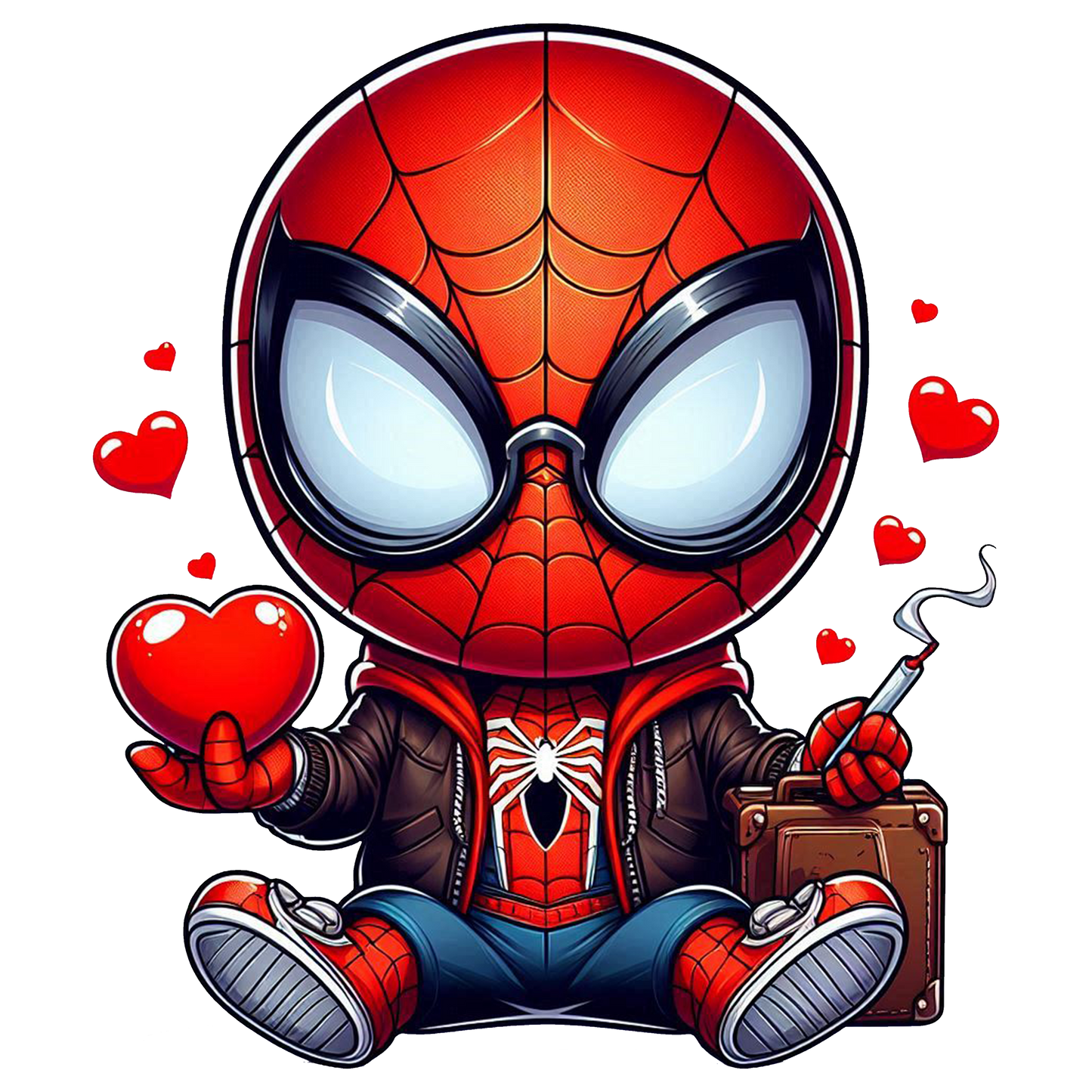 Spider love dtf transfer