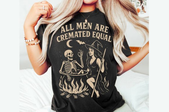 All men are cremated equal solid color