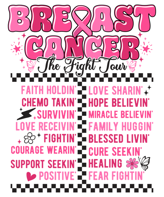 BC list TOUR dtf transfer