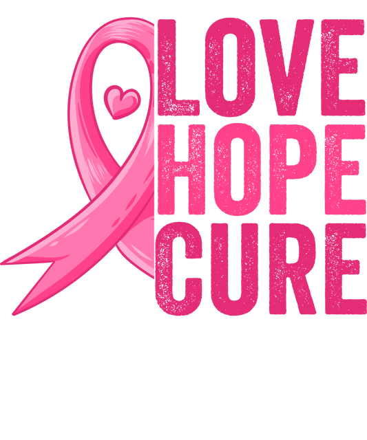 BC love hope cure dtf transfer