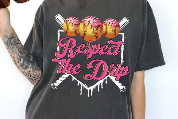 Respect the drip softball - Hur&Co.