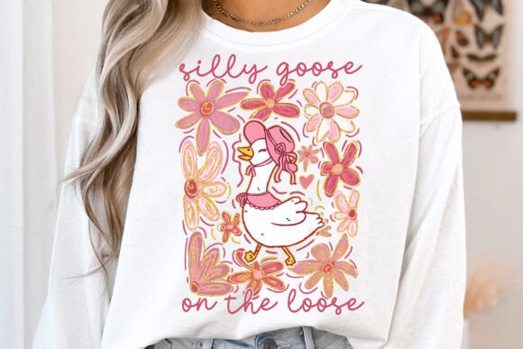 Silly goose pink