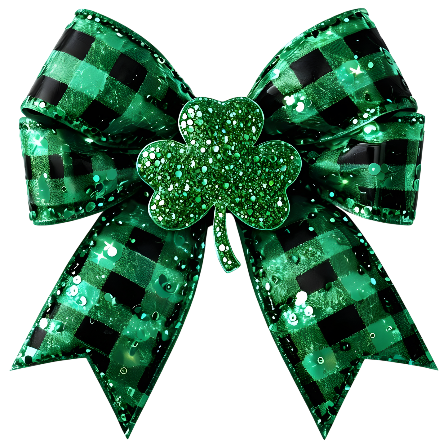 Green STP bow Dtf transfer