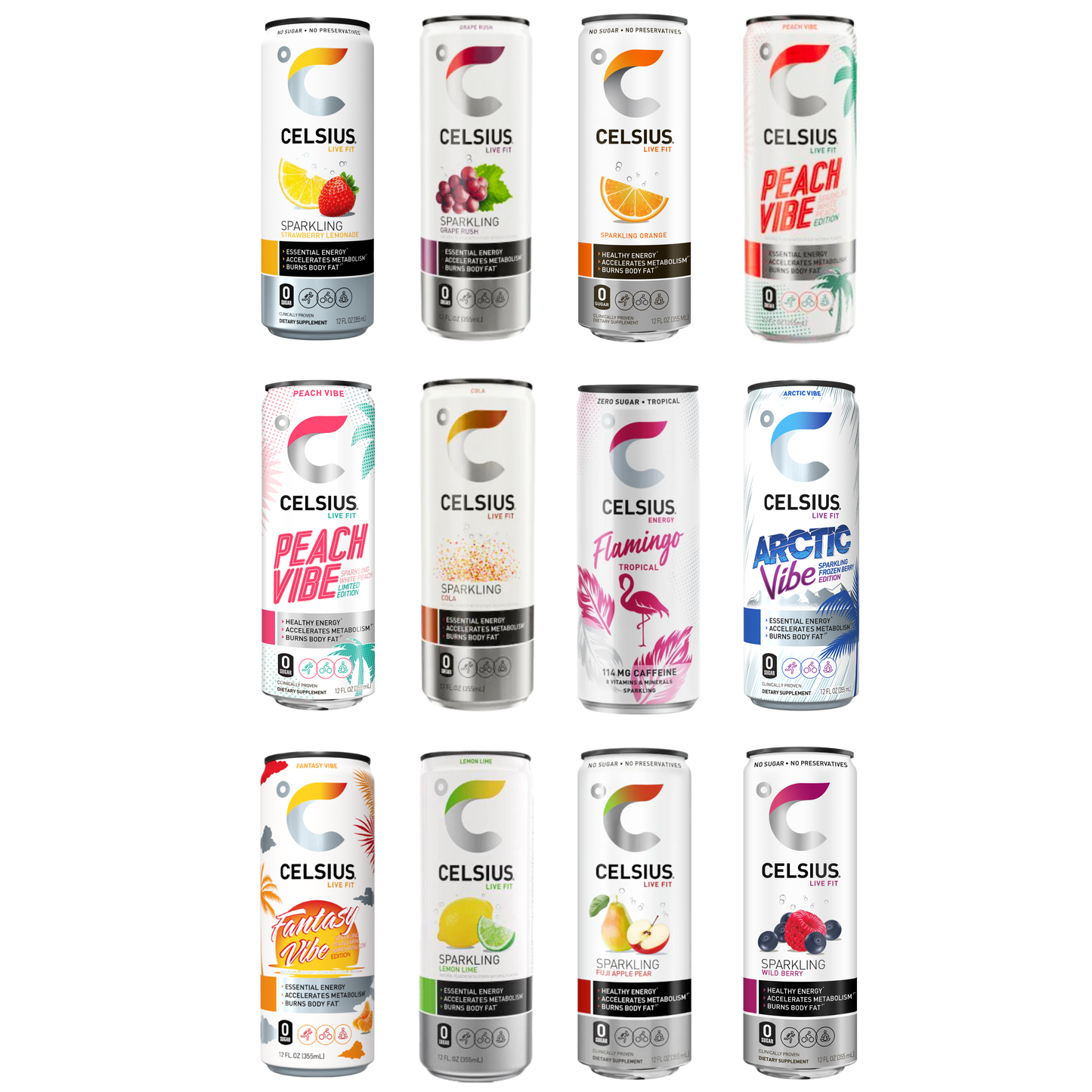 Celsius Stacked Dtf transfer