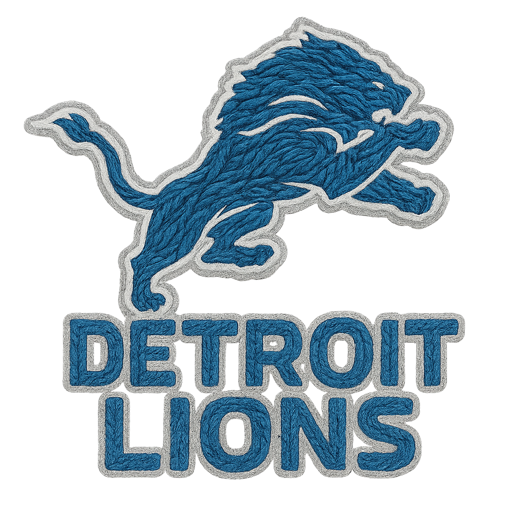 Faux yarn Detroit lions #2 🦁 - Hur&Co.