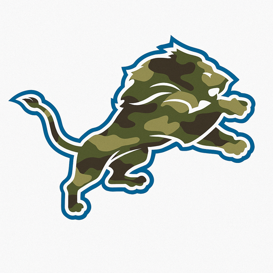 Detroit Lions Camo