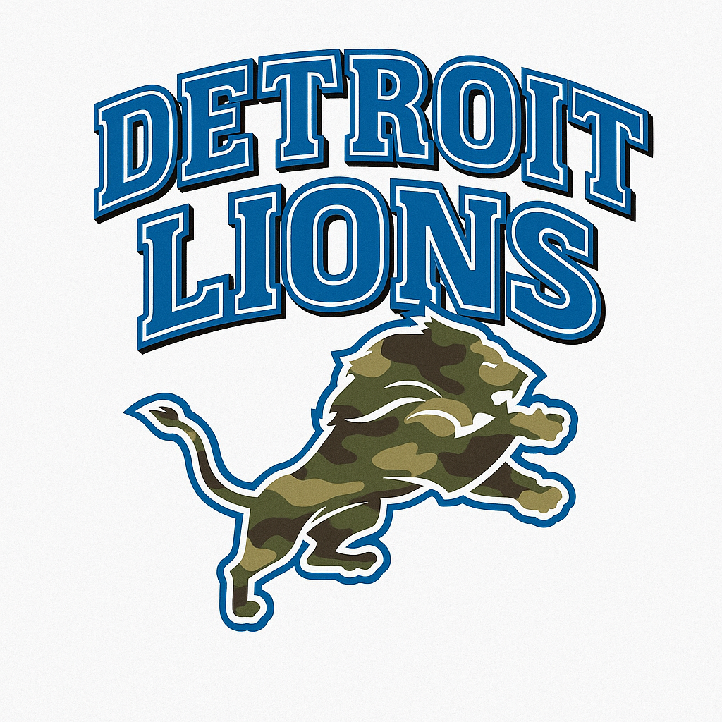 Detroit Lions Camo