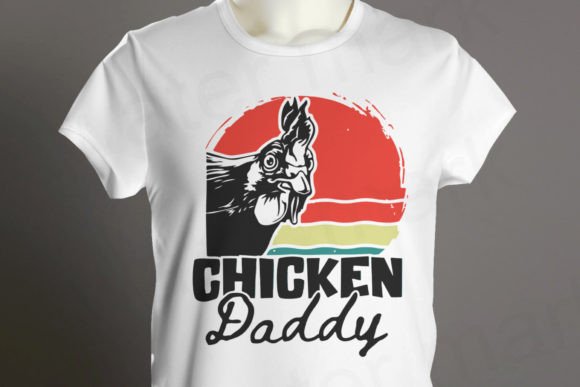 Chicken Daddy dtf transfer