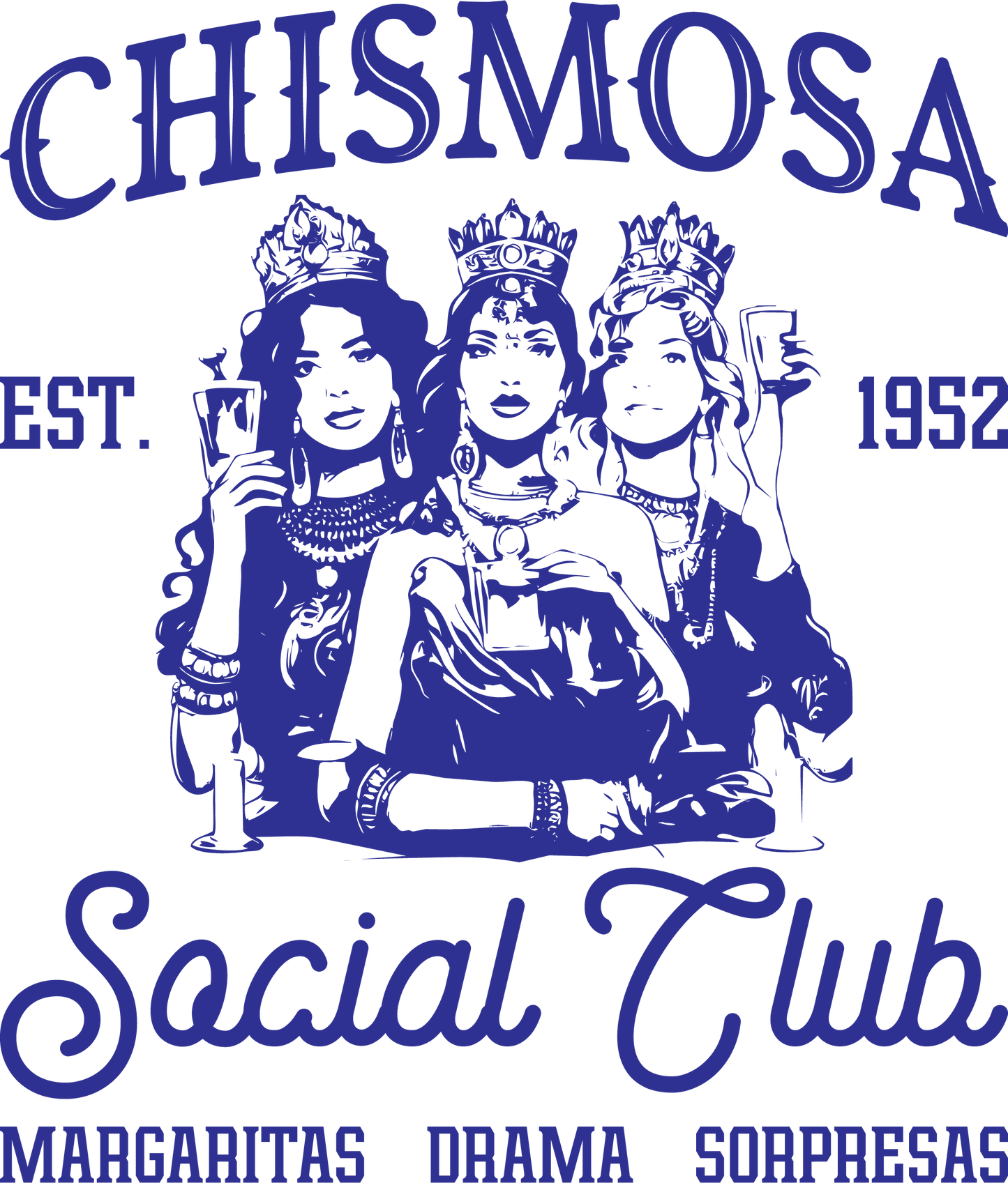 Chismosa Social Club dtf transfer