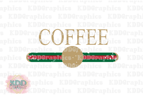 Coffee uv decal (width 4in)