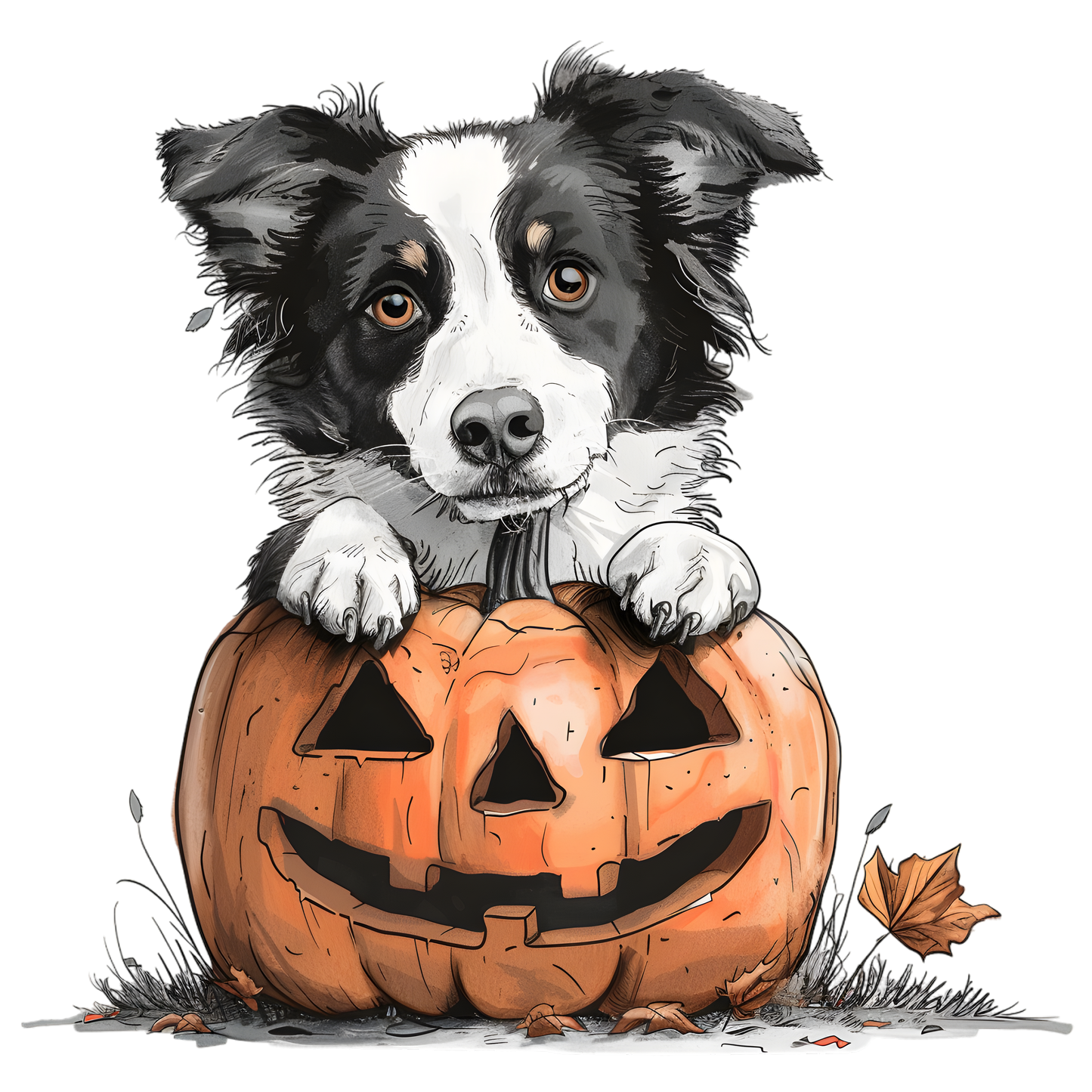 Collie 🎃 pumpkin