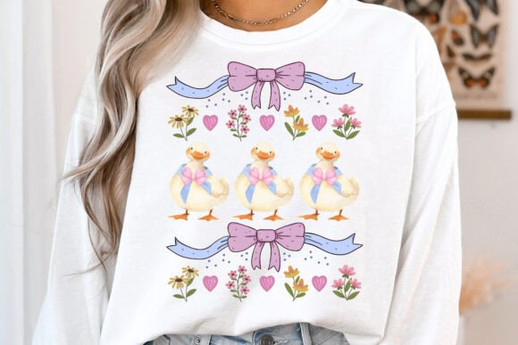 Coquette goose bow