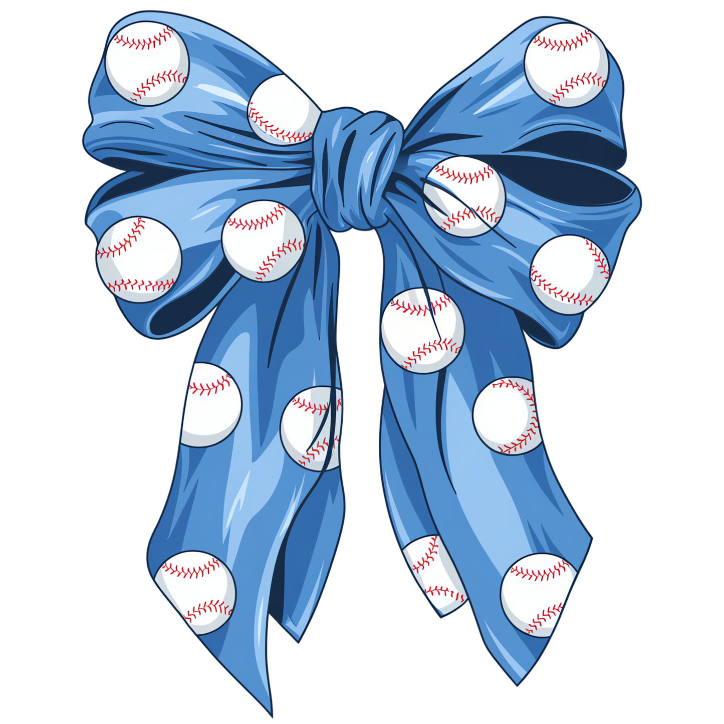 Coquette baeball bow Dtf transfer