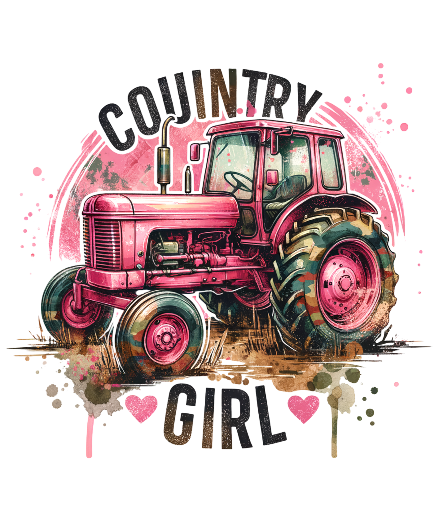 Country girl dtf transfer