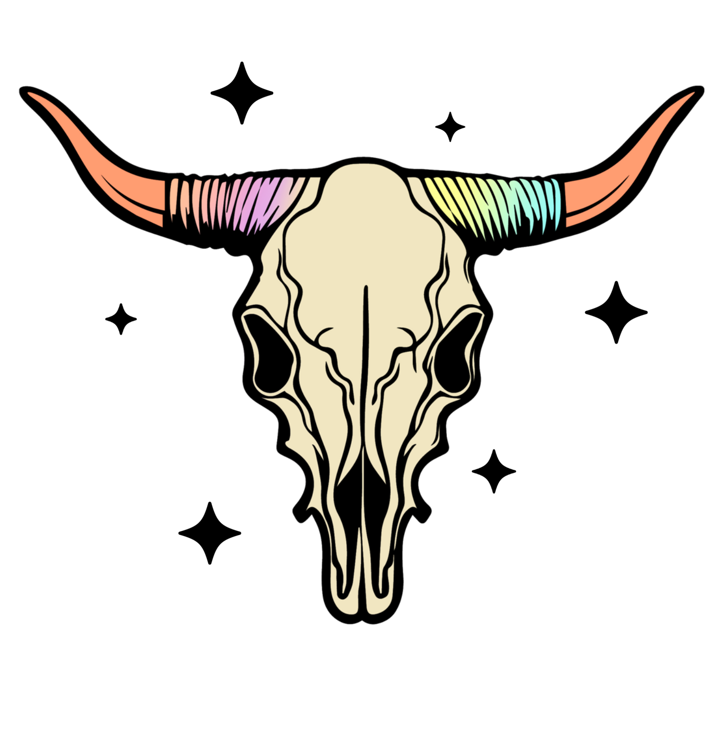 Western bull set dtf transfer - Hur&Co.