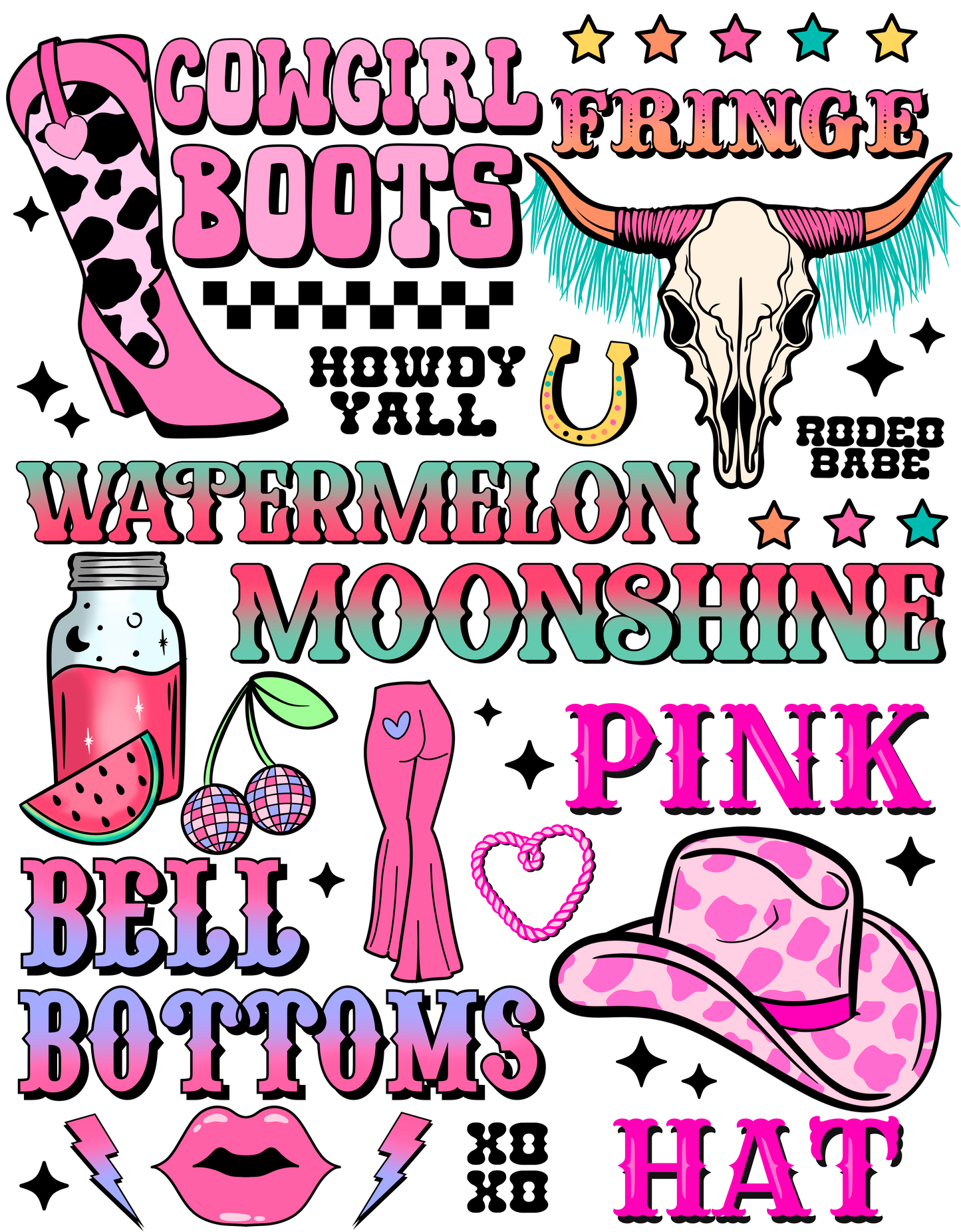 Long Live Cowgirls set