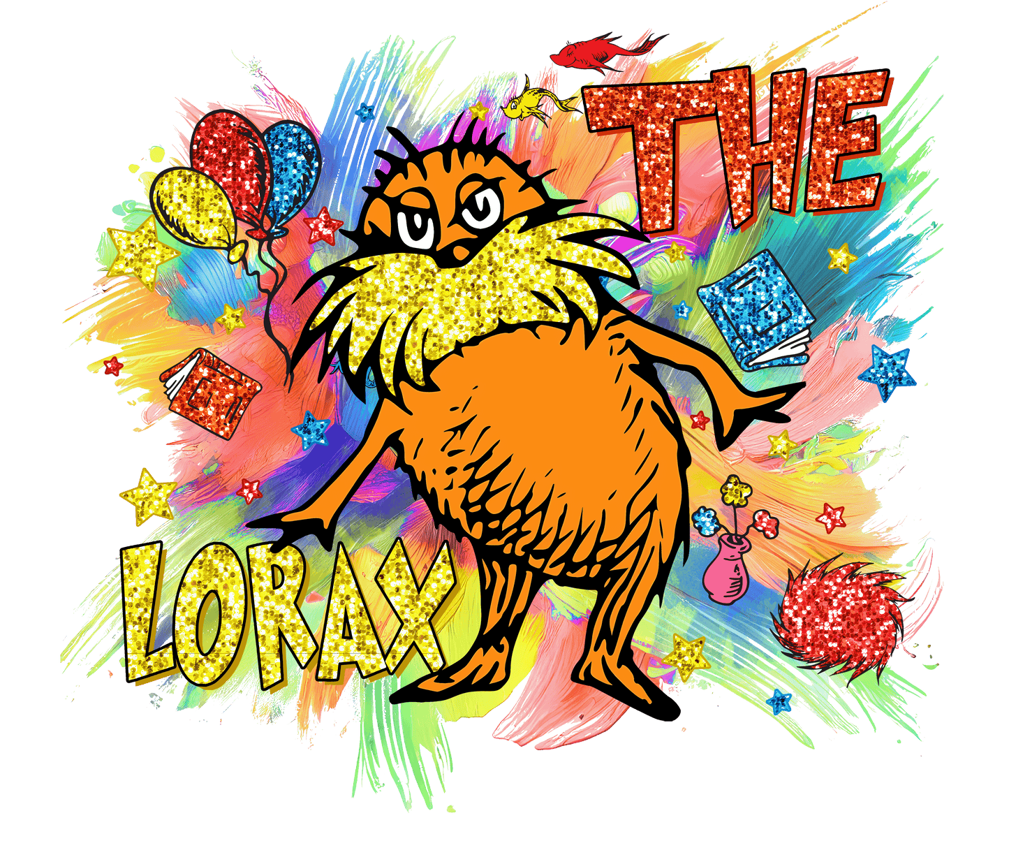 The Lorex faux glitter