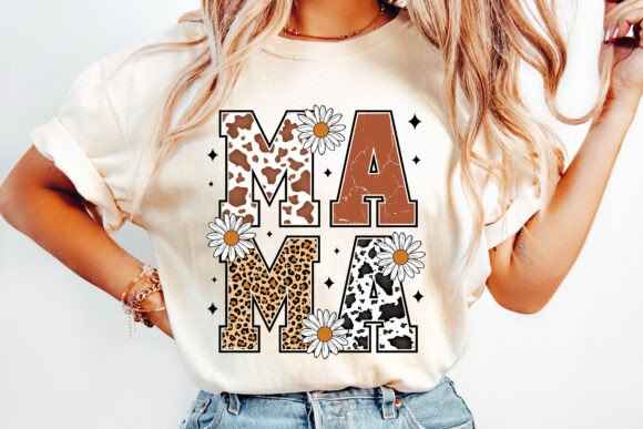 Distressed sunflower mama