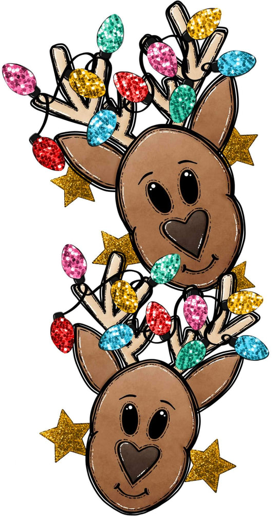 Faux Embroidery and glitter shine set