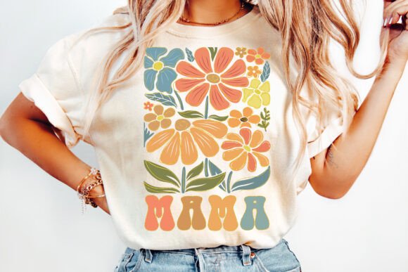 Floral orange mama