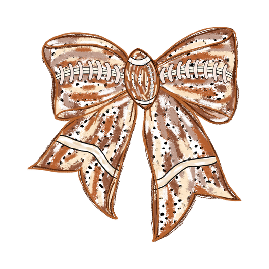 Coquette Football bow