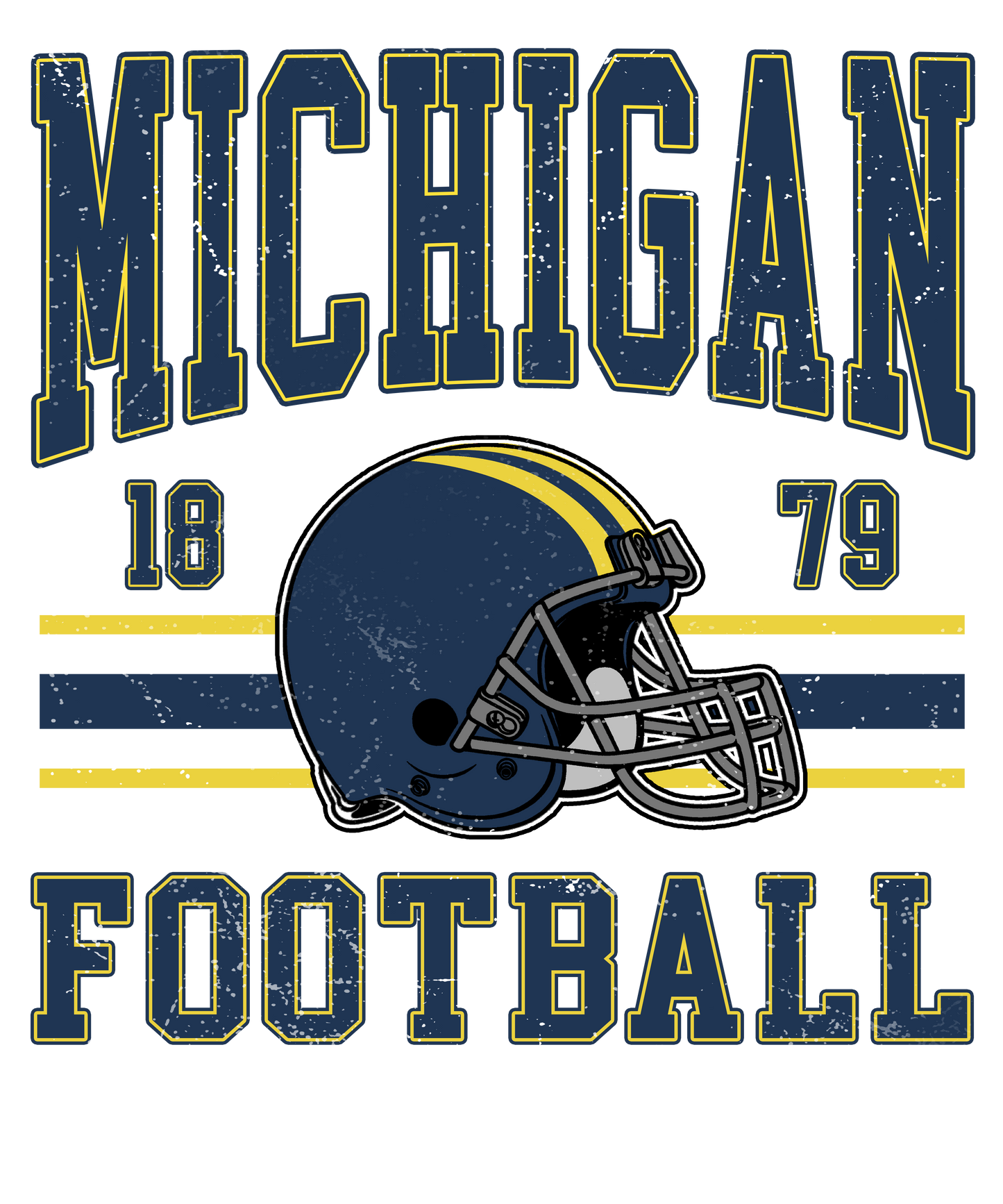 UOFM MICHIGAN dtf transfer