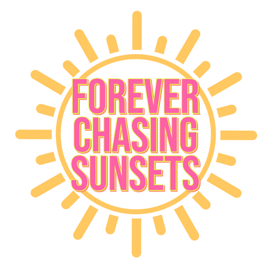 Forever chasing sunsets set DTF transfer