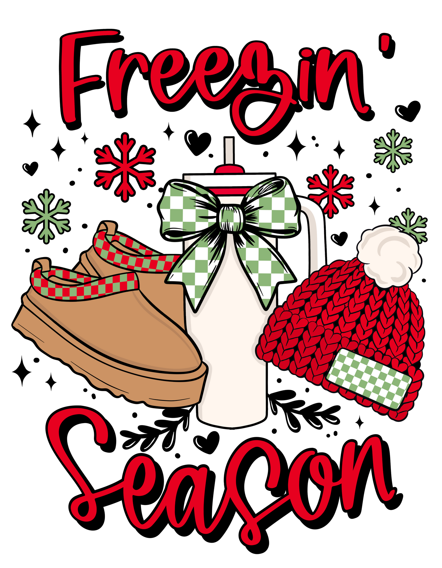 Freezin Season dtf transfer