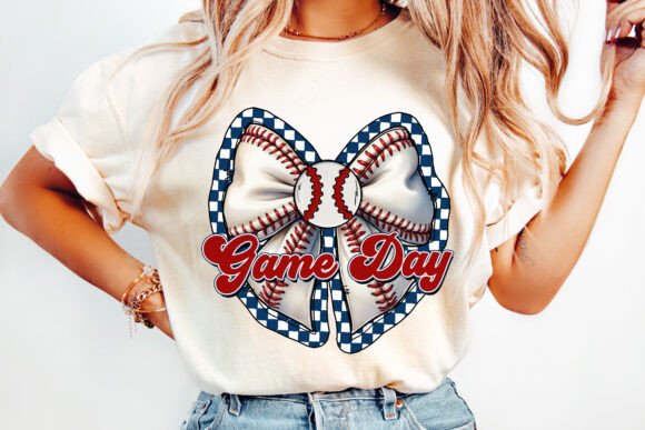 Game day coquette baseball